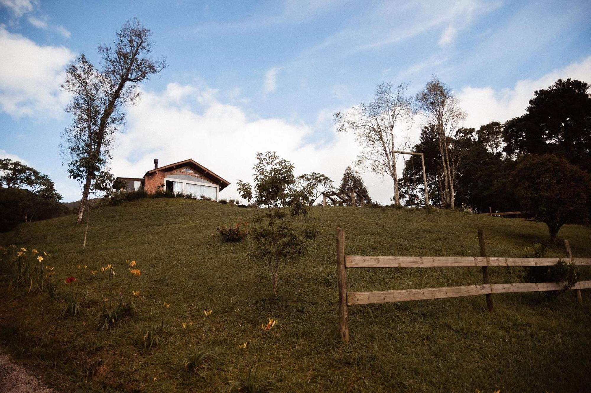 Chale Caminho Do Sol Villa Rancho Queimado Bagian luar foto